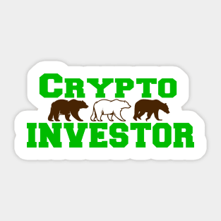 Crypto Investor Sticker
